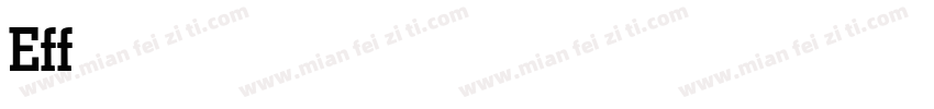 EffraCC medium字体转换